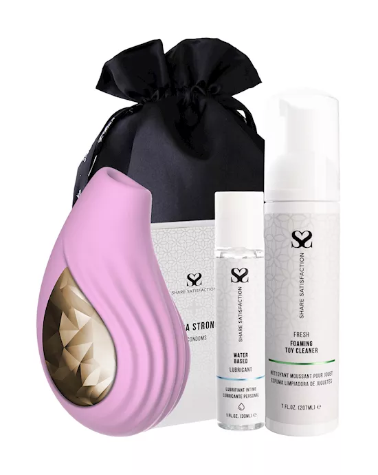 Amore Mermaid Suction Vibrator - Essentials Bundle