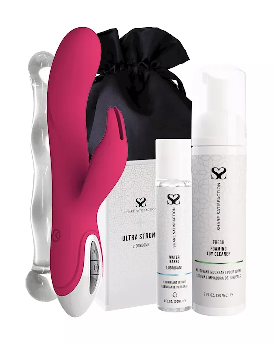 Amore Shapeshifter Rabbit Vibrator - Essentials Bundle