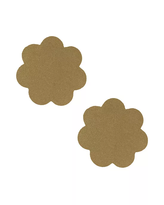 Beige Toffee Nude Back To BAEsics Petal Nipple Cover Pasties