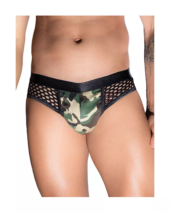 Fishnet Army Underwear