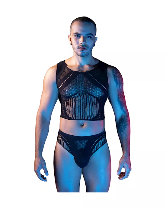 Ace Top and Underwear Body Stocking