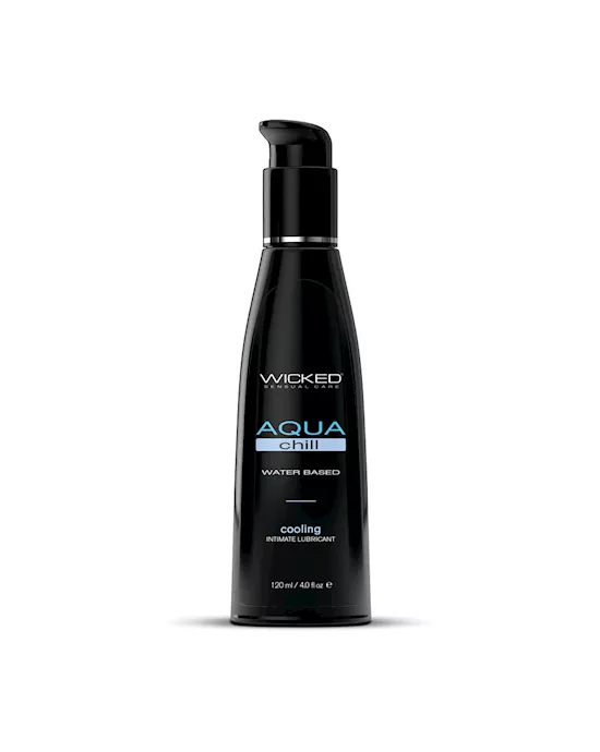 Wicked Aqua Chill Cooling Water Based Lubricant 120ml