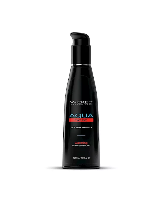 Wicked Aqua Heat Warming Water Based Lubricant 120ml