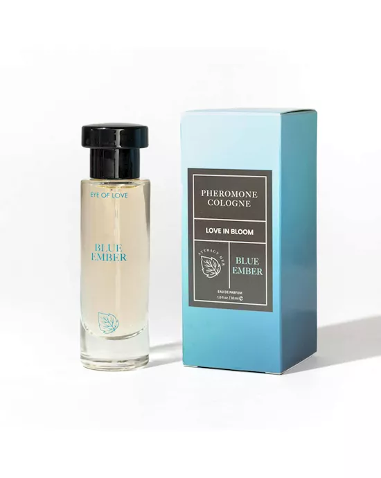 Eye Of Love Love In Bloom Blue Ember Citrus & Cedar Scented Pheromone Cologne