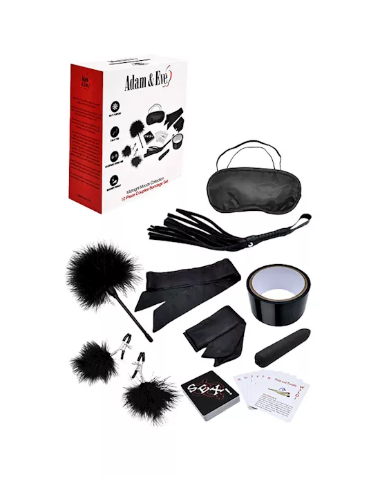 Adam & Eve Midnight Moods Collection Couples Bondage Kit