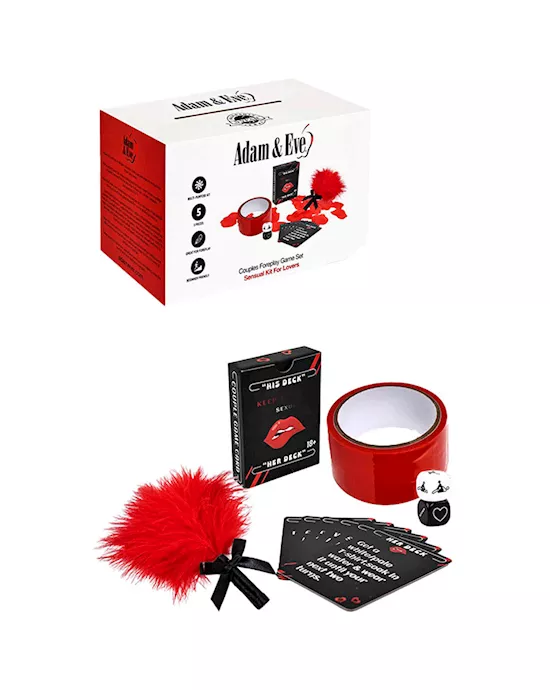 Adam & Eve Couples Foreplay Game Set