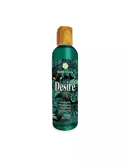 Desire Pheromone Massage Oil Eucalyptus & Peppermint Scented Pheromone Massage Oil