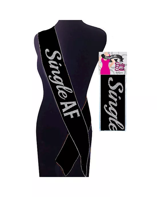 Single AF Party Sash