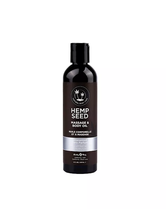Hemp Seed Massage & Body Oil 237ml