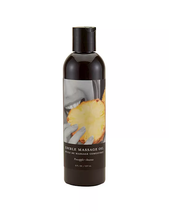 Edible Pineapple Flavoured Massage Oil 237ml