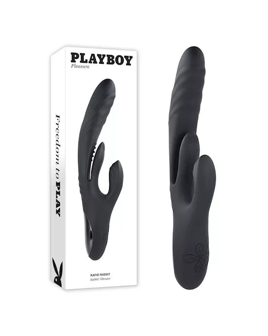 Playboy Pleasure Rapid Rabbit Vibrator