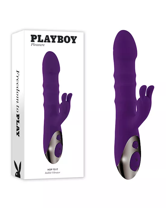 Playboy Pleasure Hop To It Rabbit Vibrator