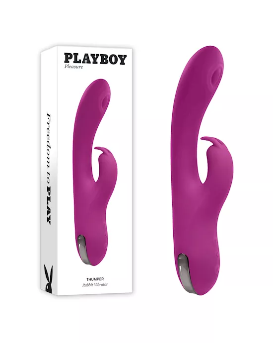 Playboy Pleasure Thumper Rabbit Vibrator