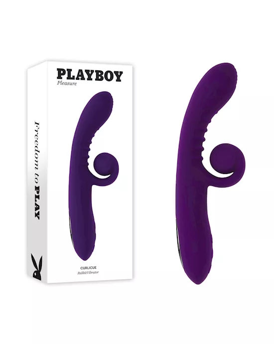 Playboy Curlicue Rabbit Vibrator