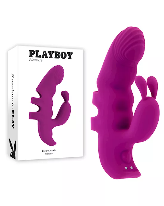 Playboy Pleasure Lend A Hand Finger Vibrator