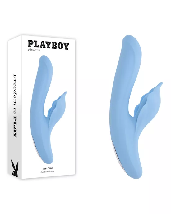 Playboy Pleasure In Bloom Thrusting Tapping & Heating Dual Vibrator