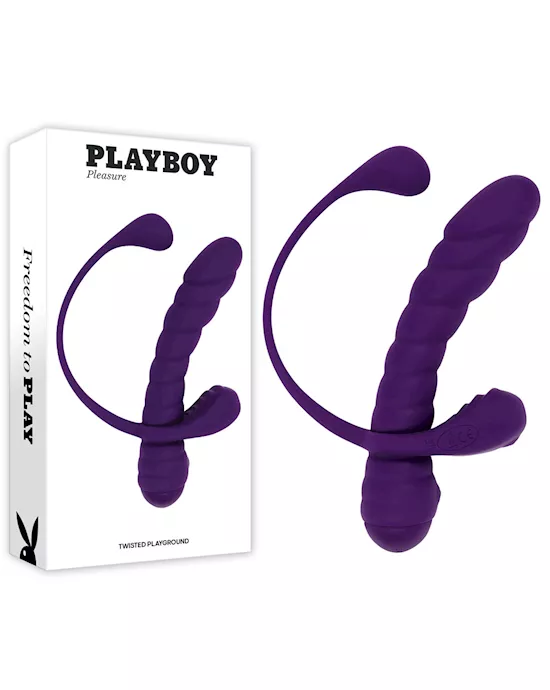 Twisted Playground Vibrator and Cock Ring Kit
