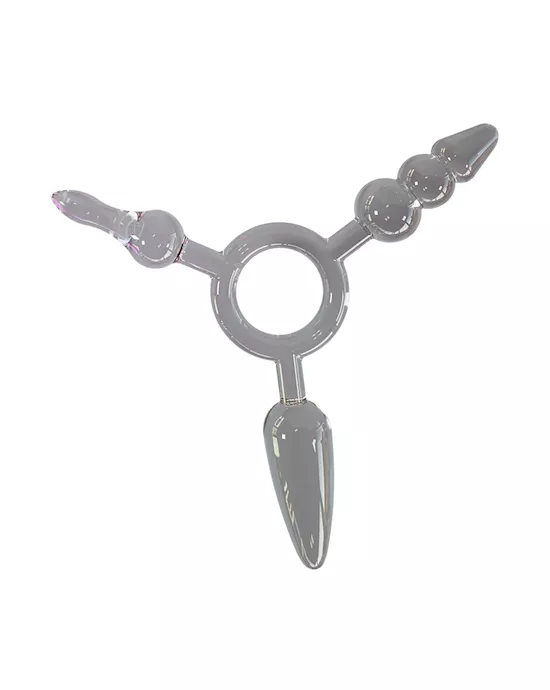 Tri Link Anal Plug