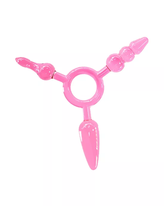 Tri Link Anal Plug