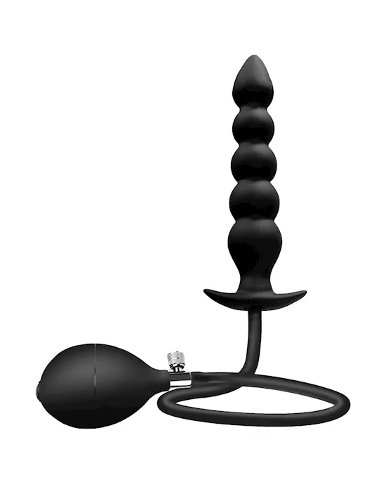 Beaded Inflatable Butt Plug