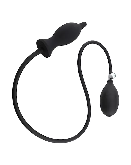Nipple Inflatable Anal Plug