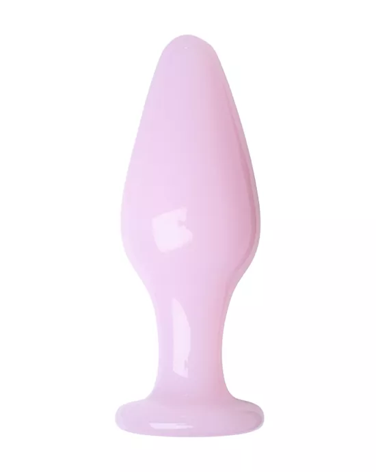 Lucent Jade Glass Butt Plug