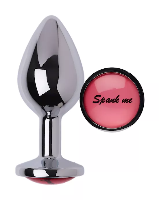 Kinki Spank Me Steel Butt Plug Medium