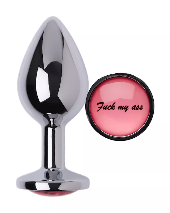 Kinki Fuck My Ass Steel Butt Plug Medium