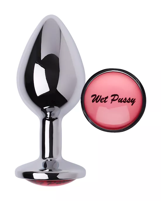 Kinki Wet Pussy Steel Butt Plug Medium