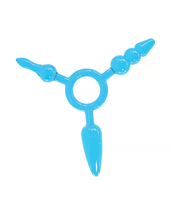 Tri Link Anal Plug