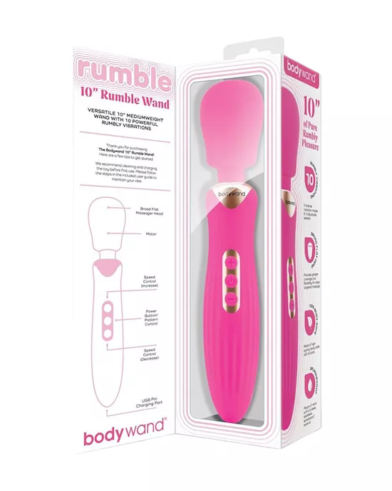 Bodywand Rumble Wand Vibrator 10 Inch