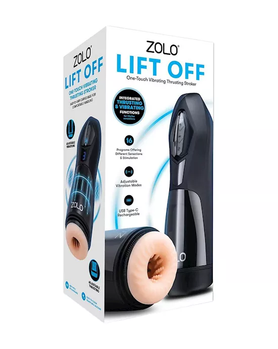 Lift Off Vibrating Thrusting Masturbator