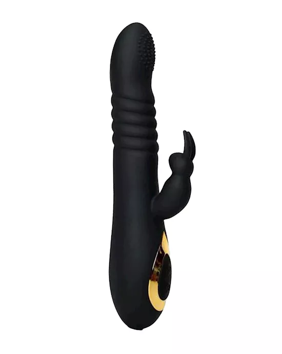 Ridged Silicone Rabbit Vibrator