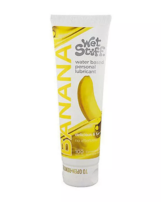 Wet Stuff Banana Flavoured Lubricant 100ml