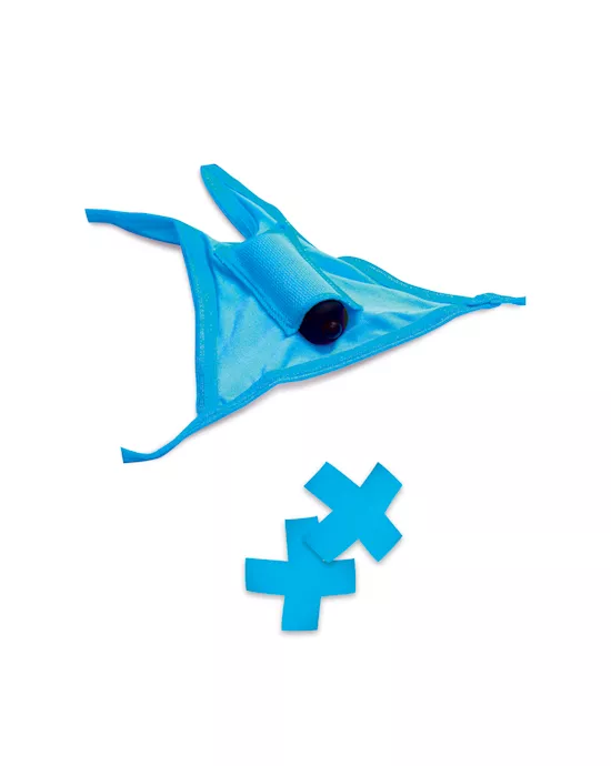 NEON VIBR PANTY  PASTY SET