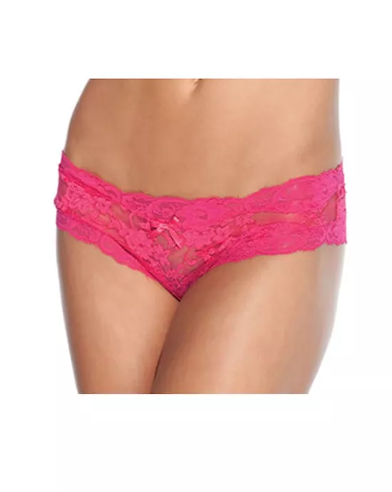 Lace Crotchless Panties