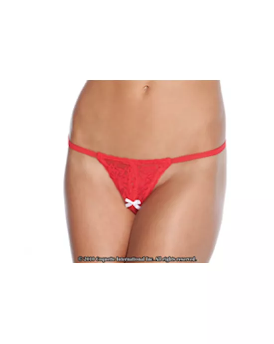 Crotchless Bikini Brief