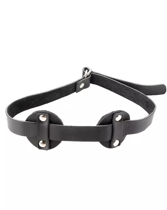 Leather Blinder With D Ring