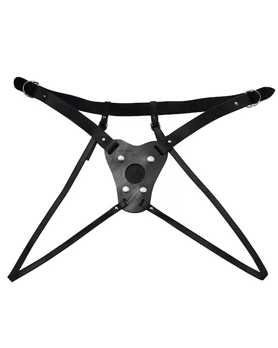 Double Strap Leather Harness