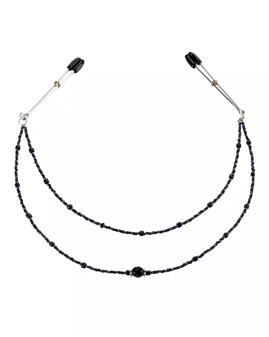 Double Strand Beaded Nipple Clamps