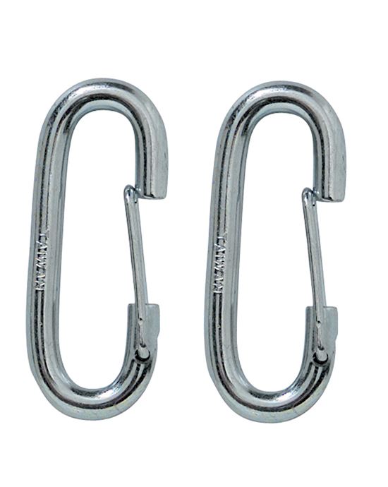 7 16 Zinc Snapclip Pair
