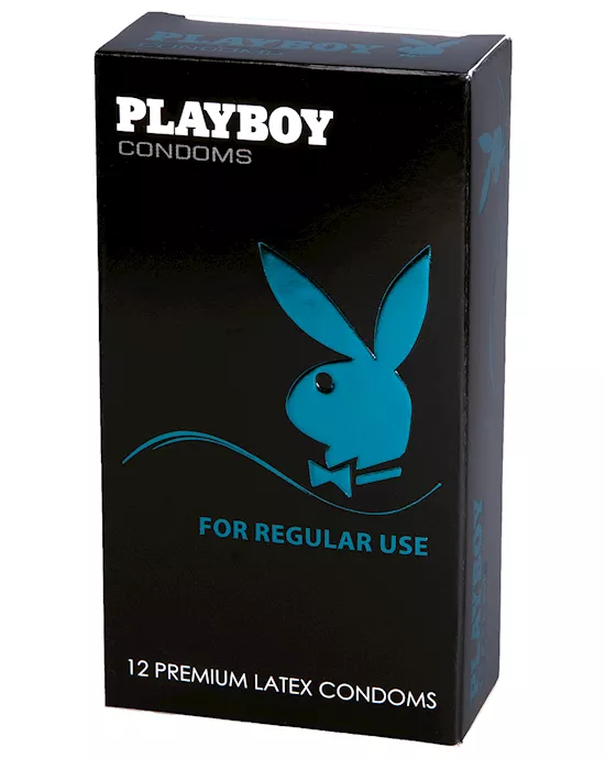 Playboy Condoms For Regular Use 12 Pack