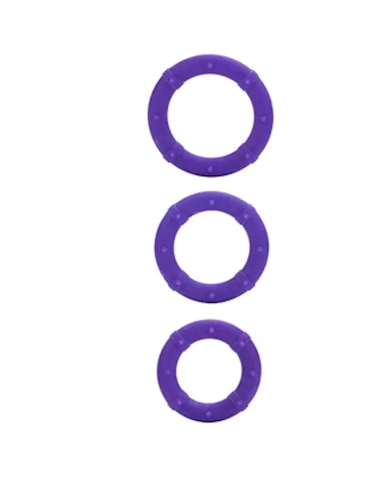 Posh Silicone Love Rings