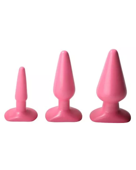 Pink Anal Plugs
