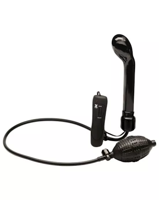 Inflatable Vibrating 10 Function G-Spot Massager