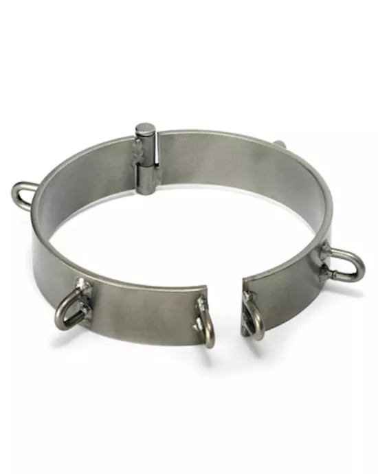 Steel Slave Collar Clearcoat 5 inch