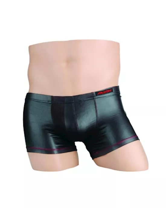 Wet Look Shorts- Medium