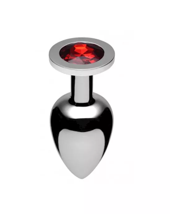 Large jewel butt plug