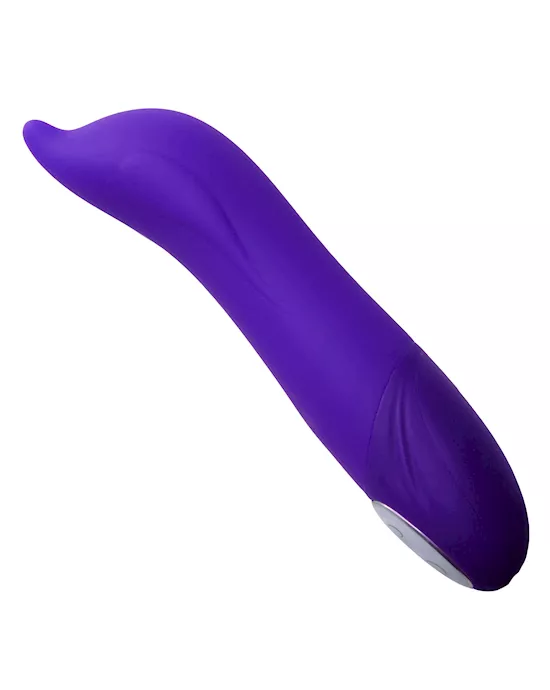 Lila 10x Mode Silicone Dolphin Vibe