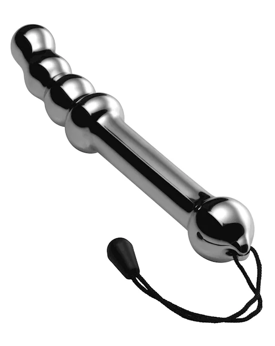 Chrome Dipped Glass Pleasure Probe
